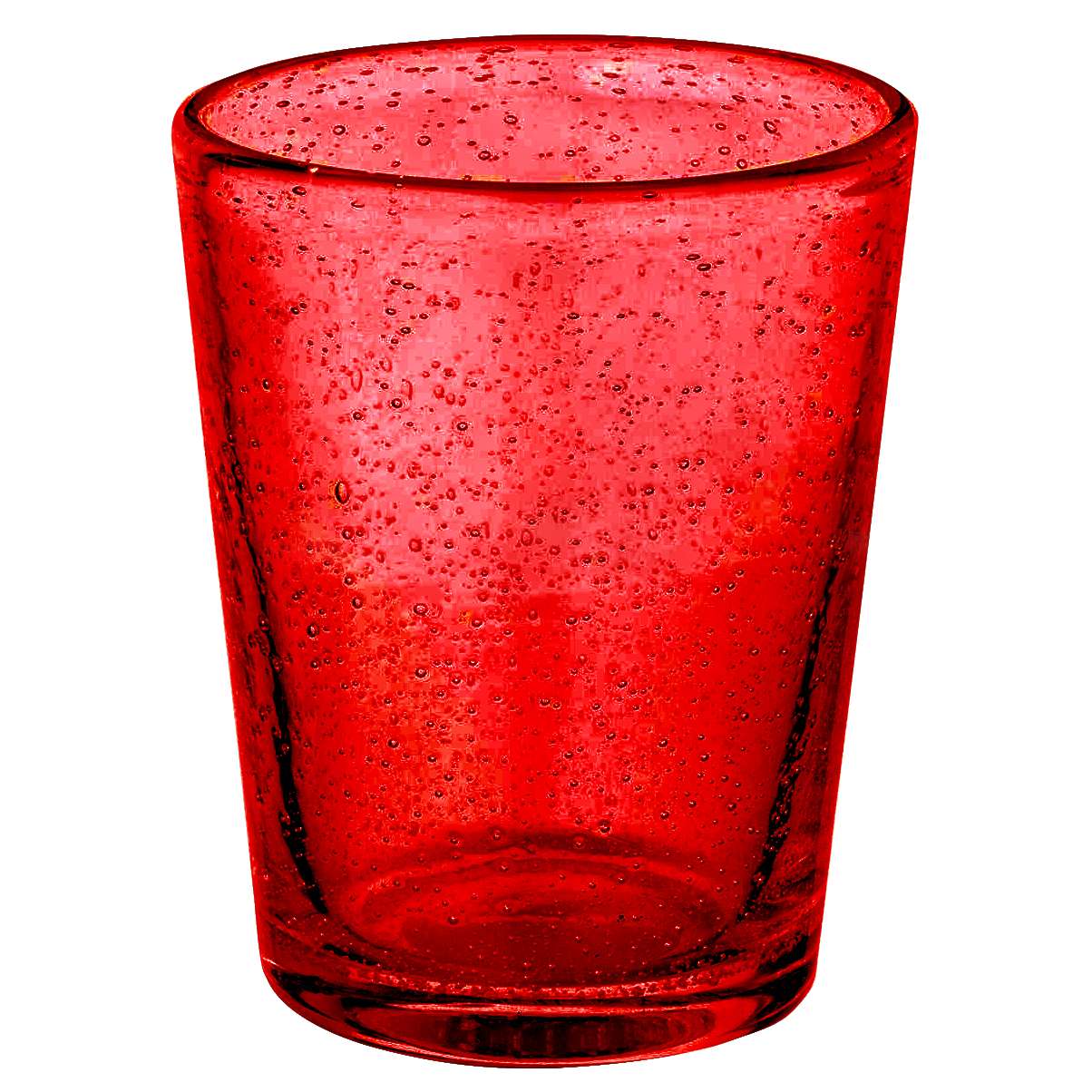 SET BICCHIERI ACQUA MATERA 26 CL - SET 6 BICCHIERI - Rosso